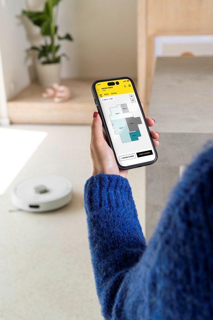 Robot sprzątający z bazą KARCHER RVC 3 Comfort Extra