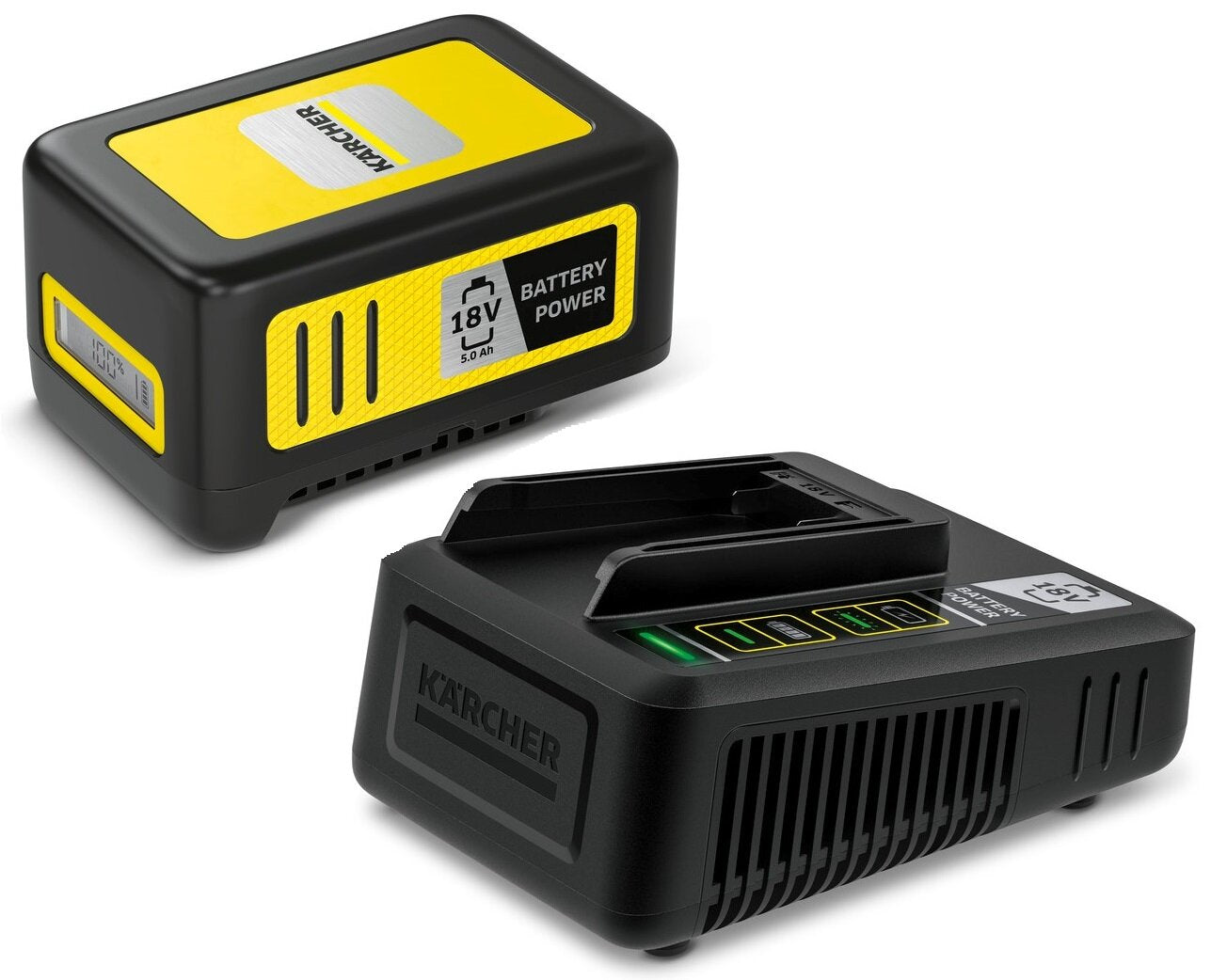 Szybka ładowarka + akumulator KARCHER 18V 5Ah