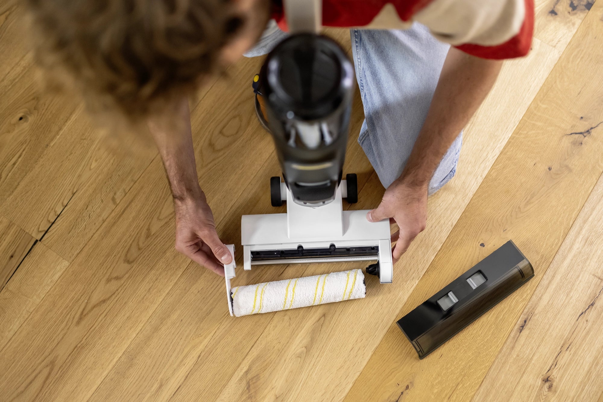 Mop elektryczny z funkcją odkurzania KARCHER FCV 3 Extra+ - 1.056-126.0